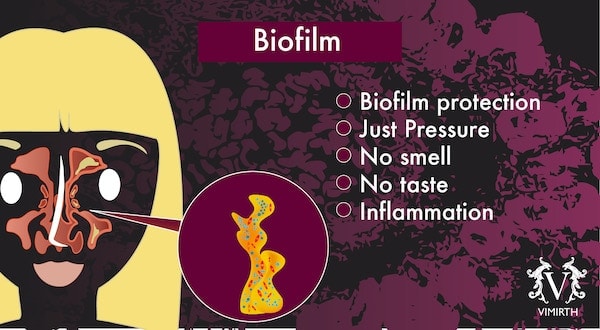 biofilm sore throat